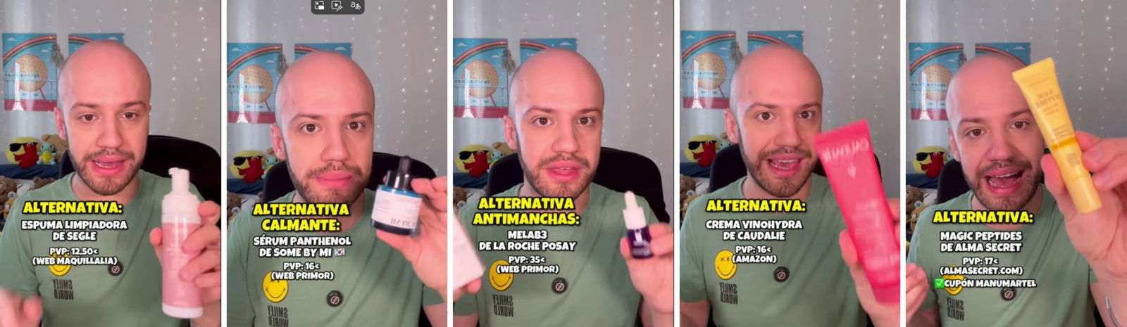 Recomendaciones Manu Martel