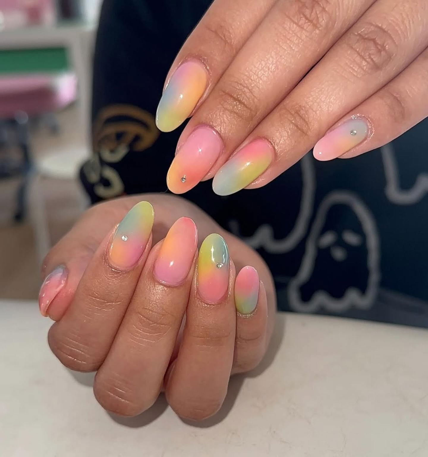 Sherbet nails