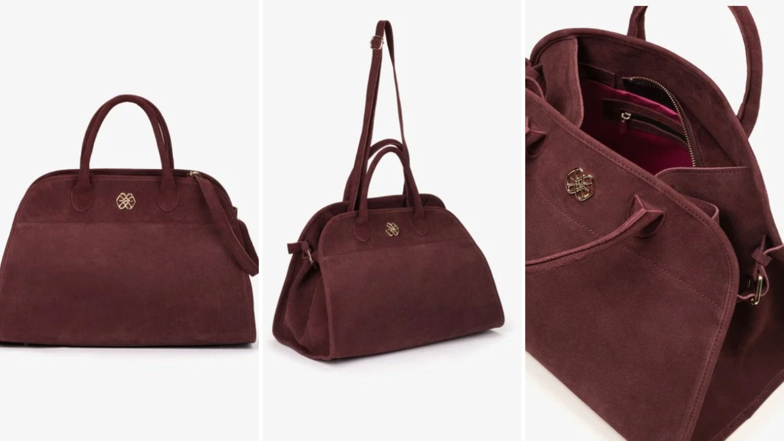 Bolso en burdeos de Cuplé