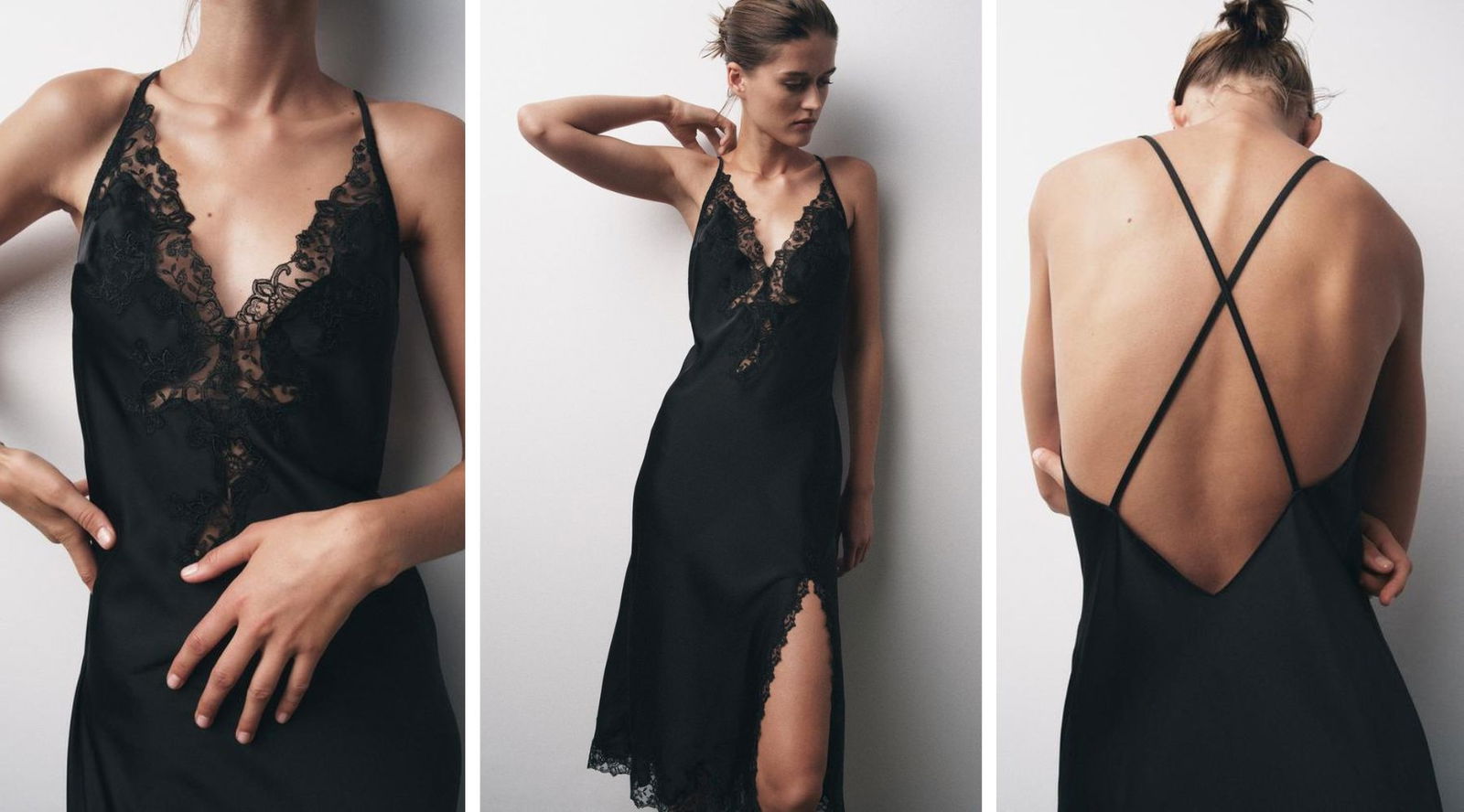 El vestido lencero verde de Lefties con precio irresistible (y otras 4 versiones que son tendencia)