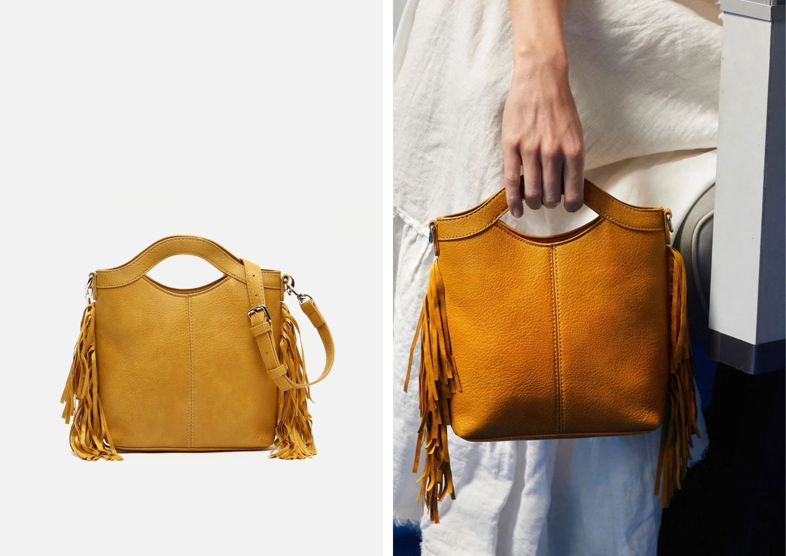 Bolsos de flecos: el complemento boho que encontrarás en Lefties, Mango y Pull&Bear este otoño