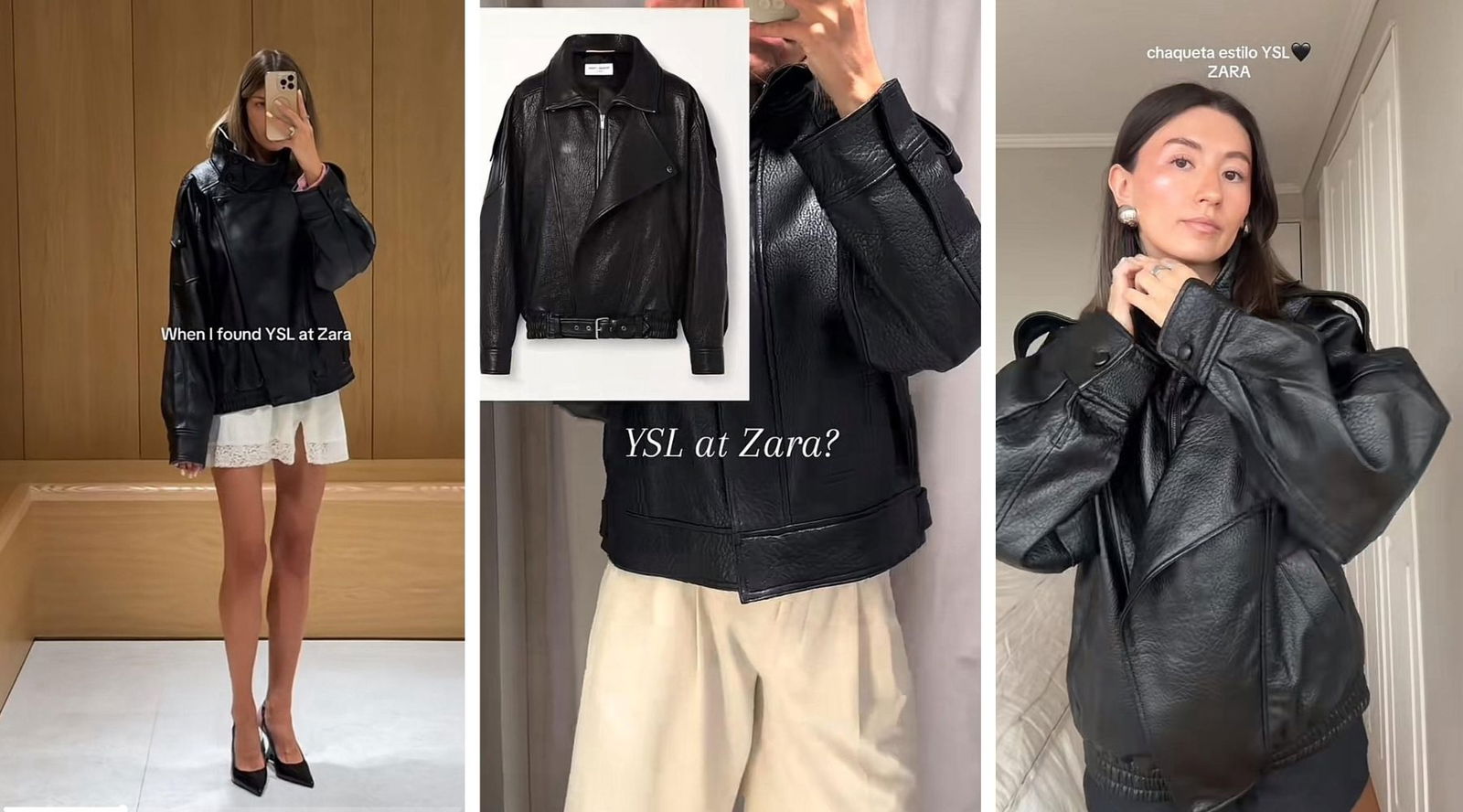 Zara tiene la chaqueta que recuerda a Yves Saint Laurent y arrasa en TikTok