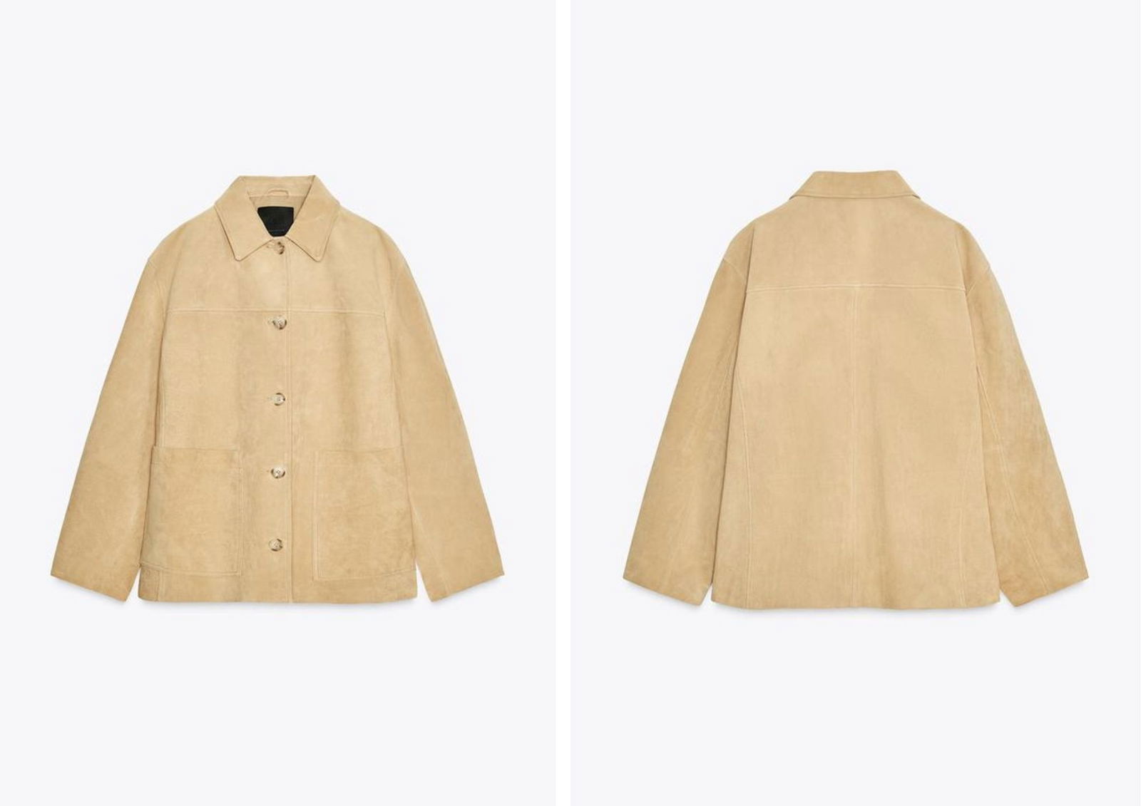 La cazadora de ante de Zara que Aretha Fusté confirma como la mejor compra de otoño
