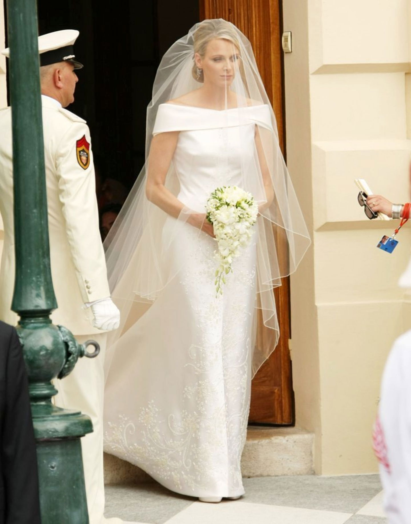 Charlene de Monaco en su boda