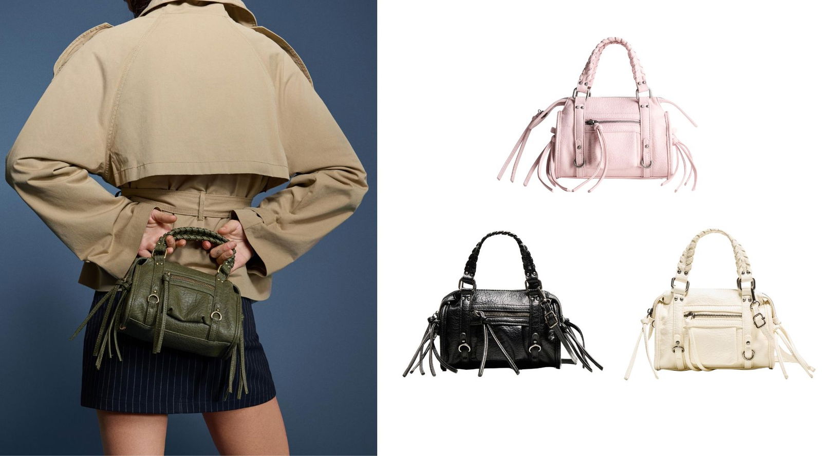 Bershka tiene el clon del mítico bolso Le City de Balenciaga en dos tamaños y varios colores
