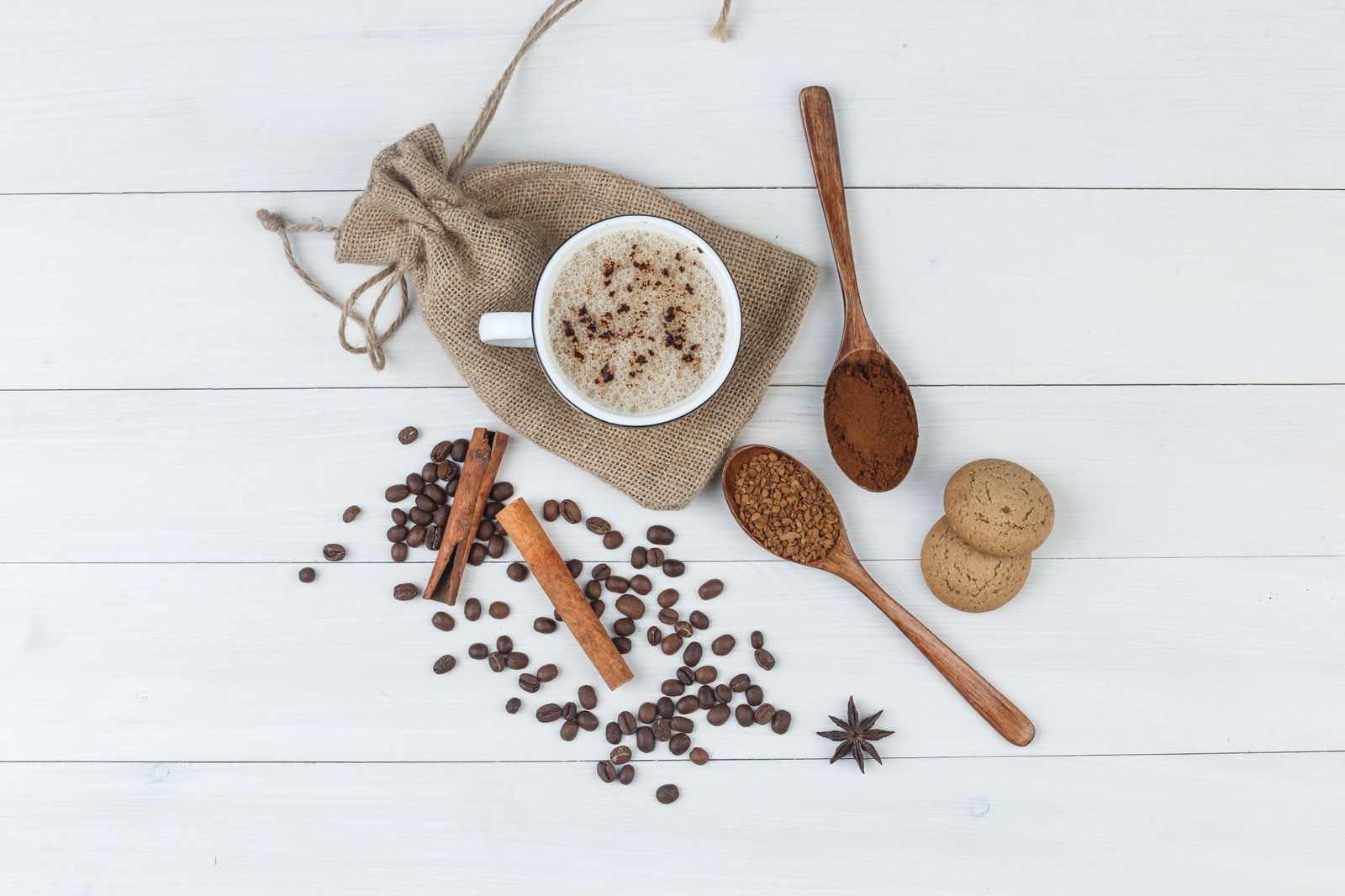 Café en la cosmética