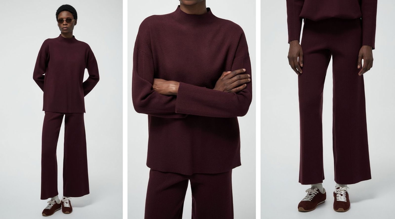 Encontramos en Sfera 5 fichajes burdeos ideales para la temporada de otoño