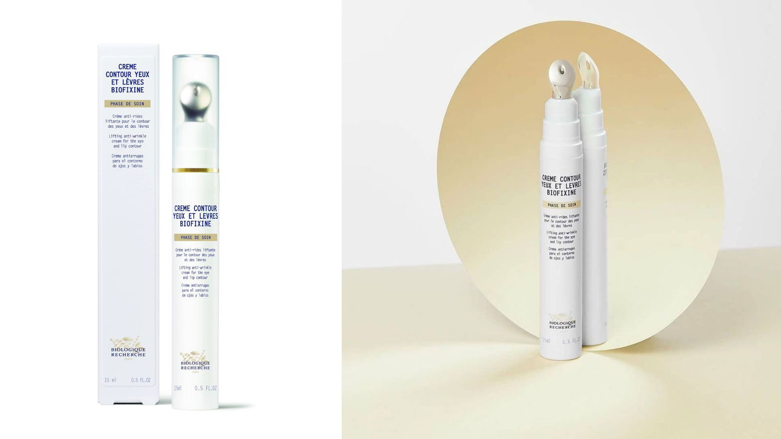 Crème Contour des Yeux et Lèvres Biofixine - Biologique Recherche