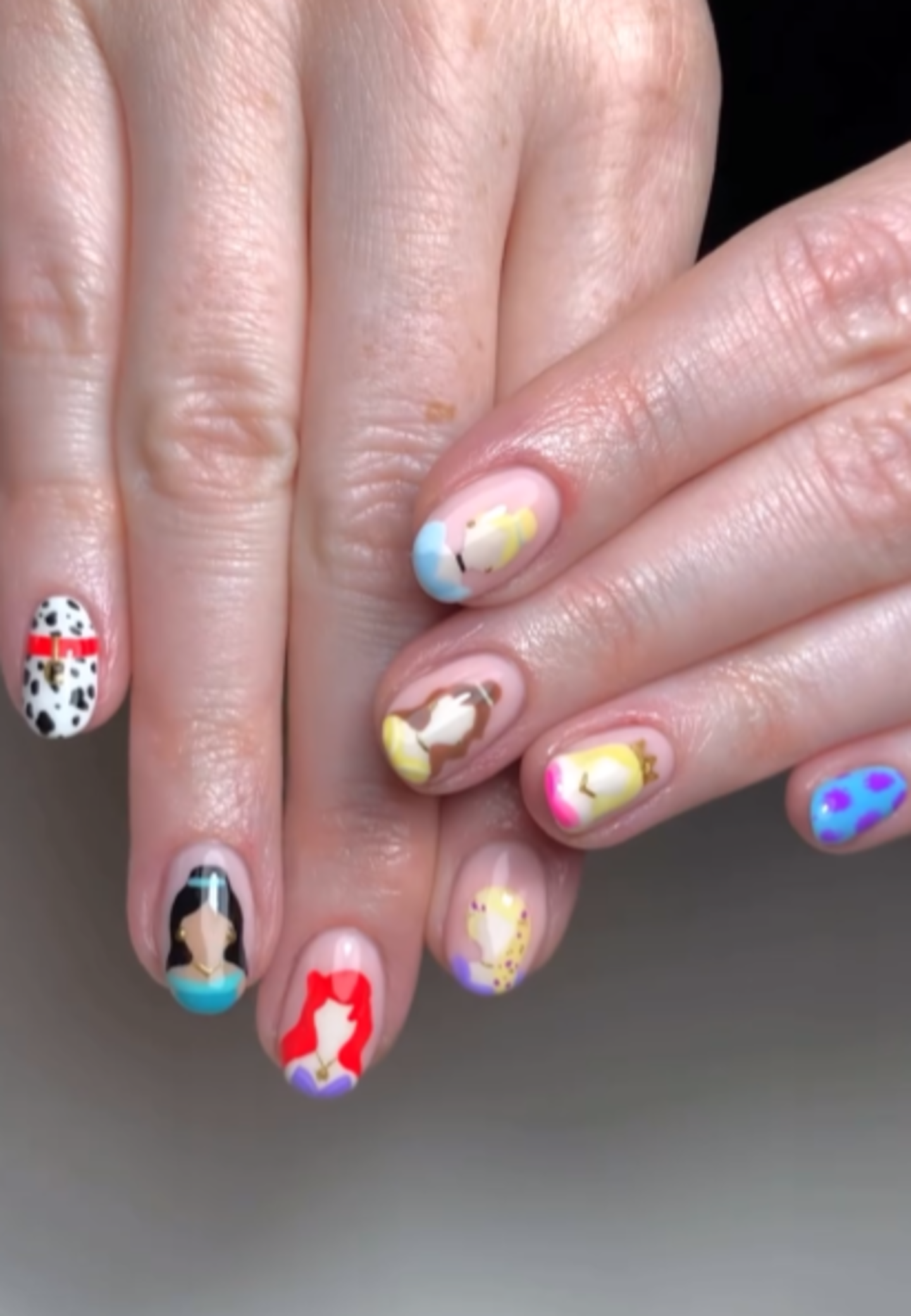 Manicura disney