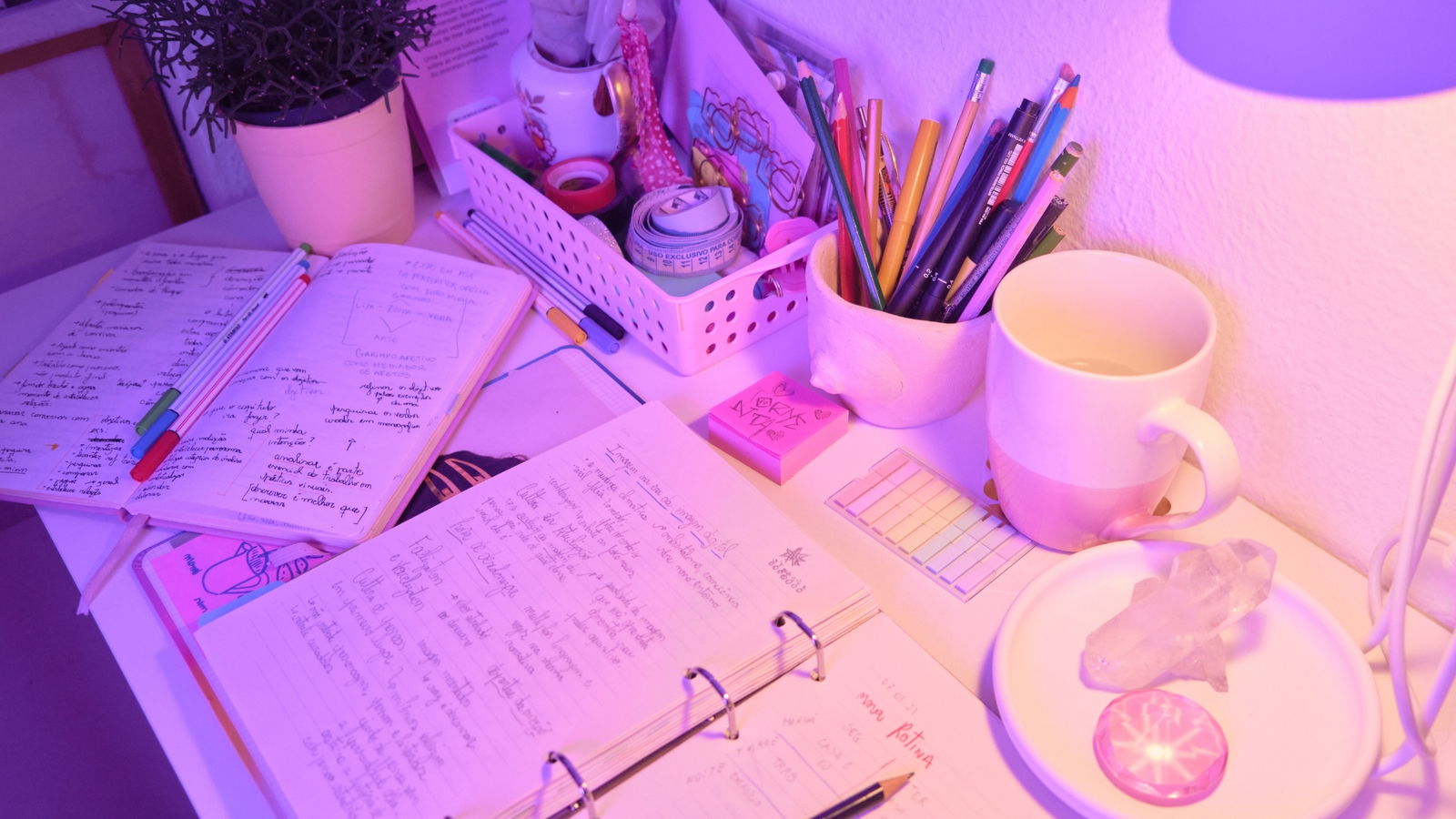 Escritorio abarrotado