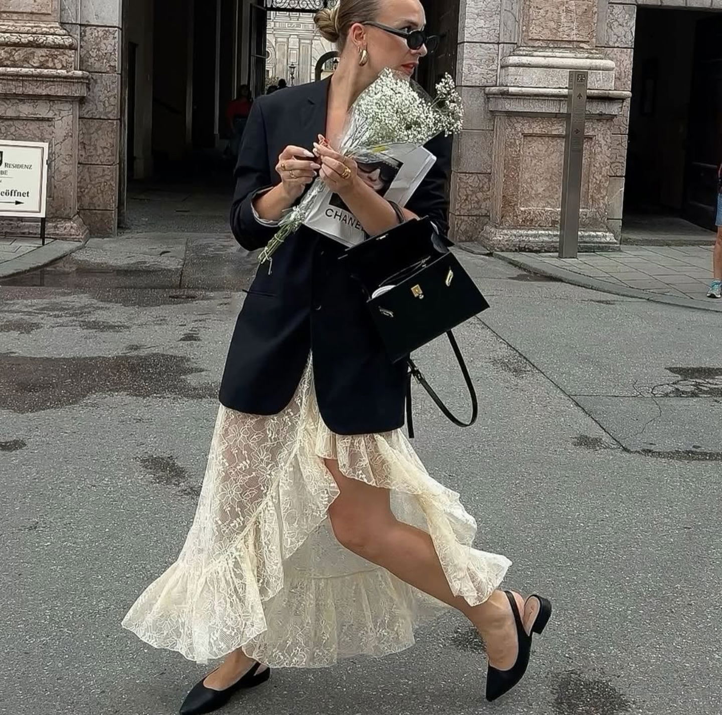 Las faldas de encaje de Stradivarius que son tendencia este otoño (y tienen el forro perfecto)