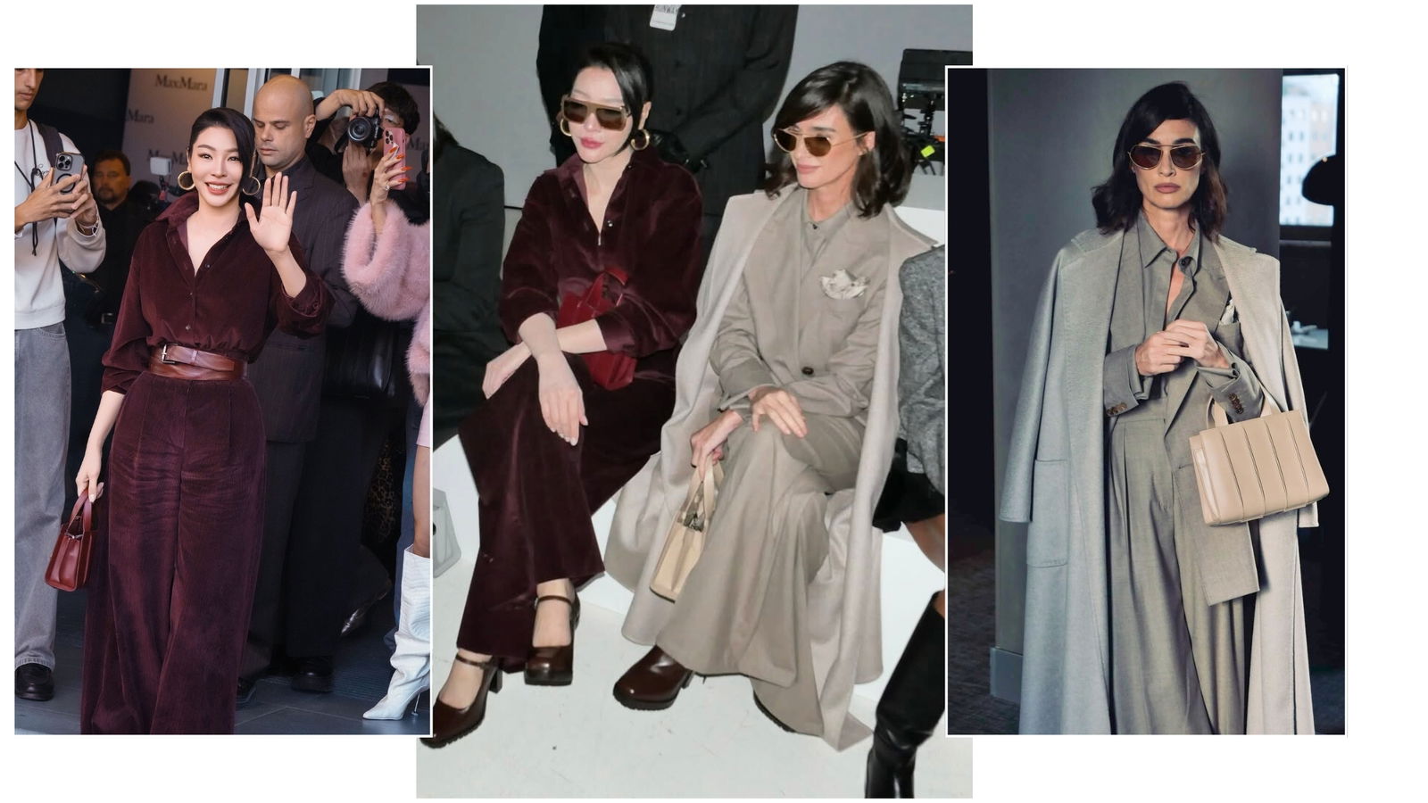 Faye Peraya Fashion Week de Milán - Max Mara 