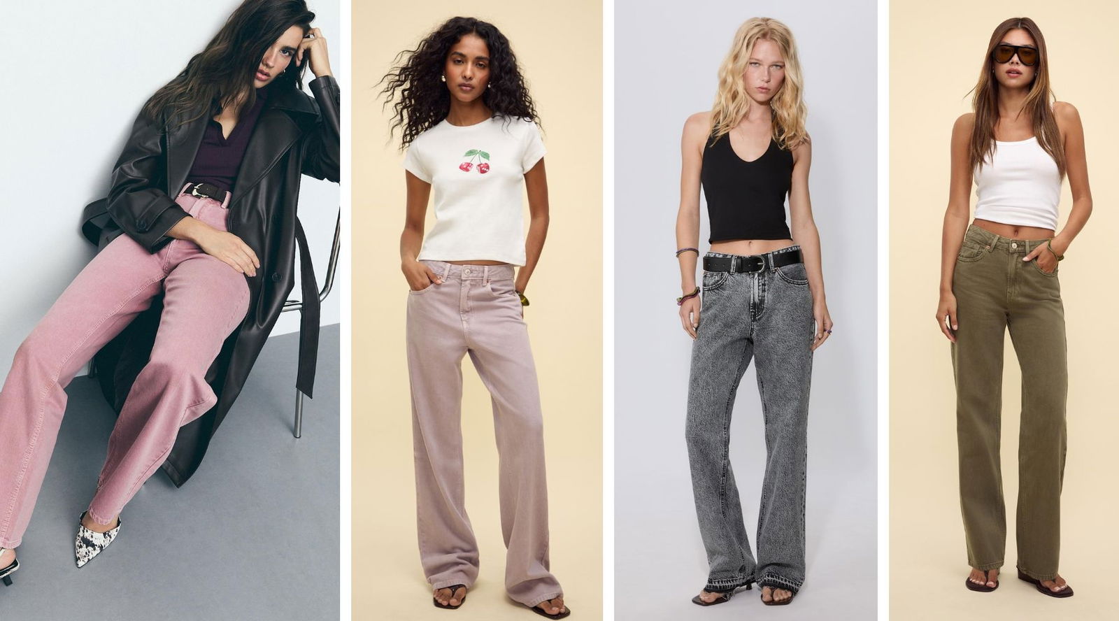 Stradivarius tiene los vaqueros más virales y favorecedores de la temporada