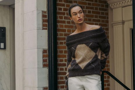 Los rombos de Zara que resuelven tus looks de oficina y de entretiempo Los rombos de Zara que resuelven tus looks de oficina y de entretiempo
