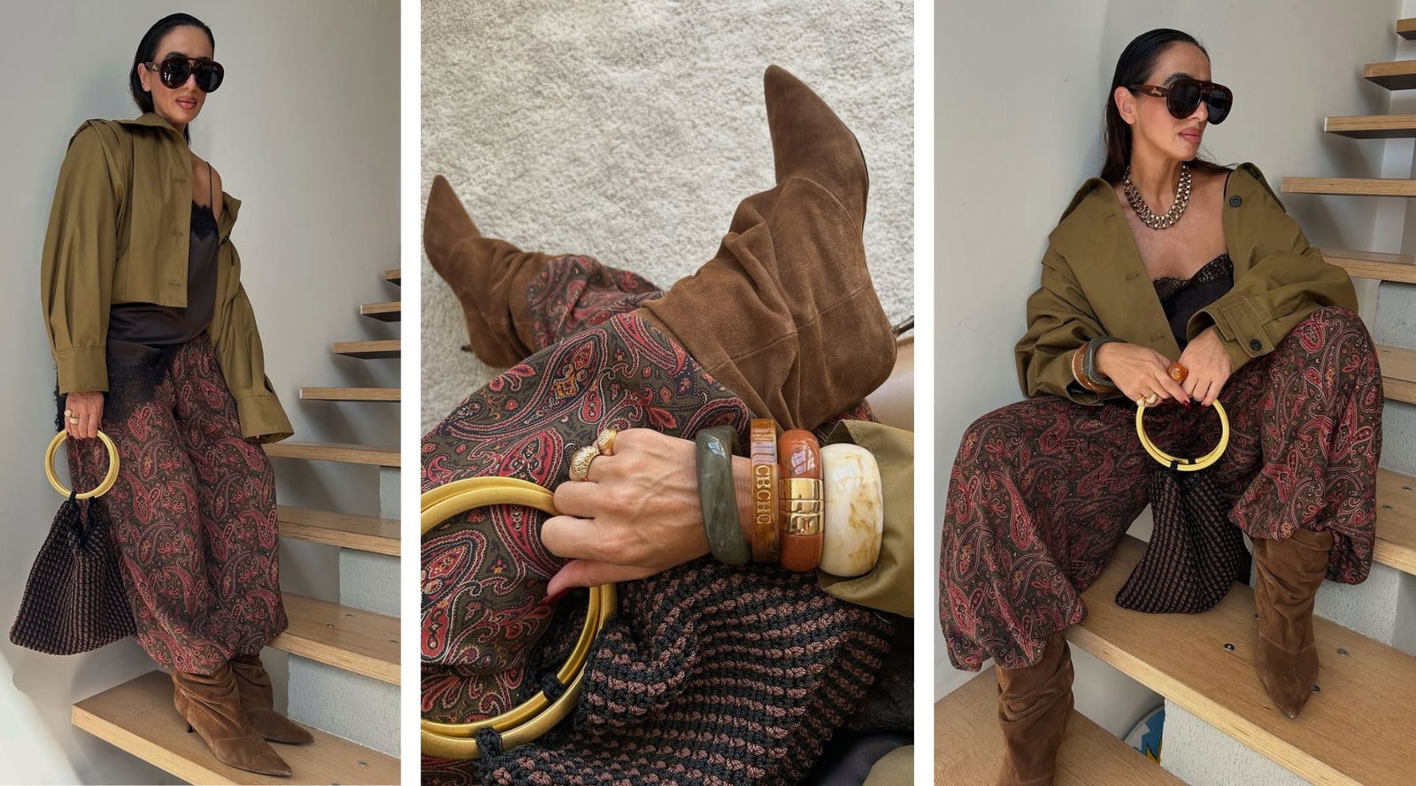 Hemos encontrado los botines perfectos para llevar con pantalones bombachos
