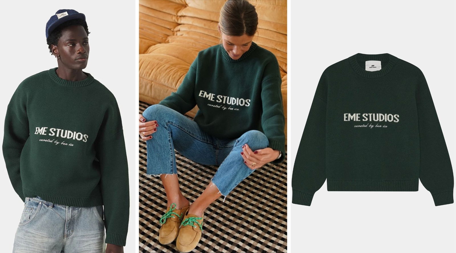 Los jerséis unisex de Eme Studios que arrasan en Instagram y TikTok este otoño