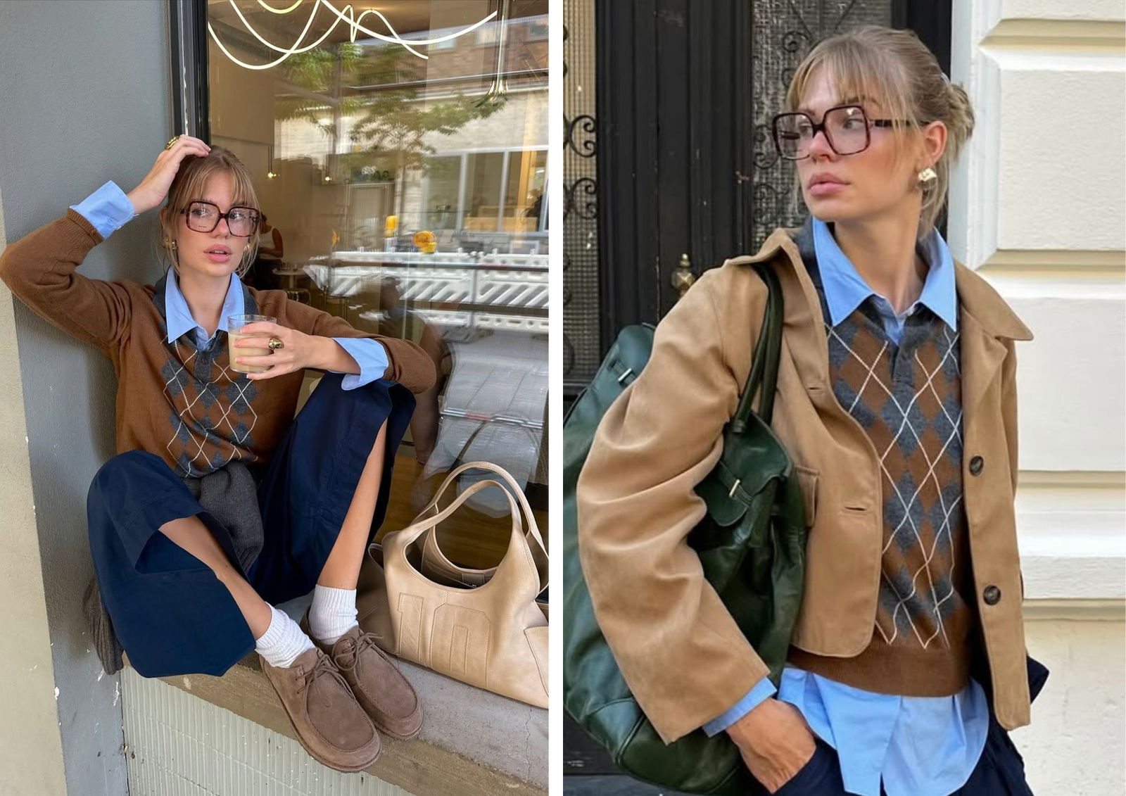 Cómo se llevan los mocasines este otoño: inspiración de street style para llevarlos a diario