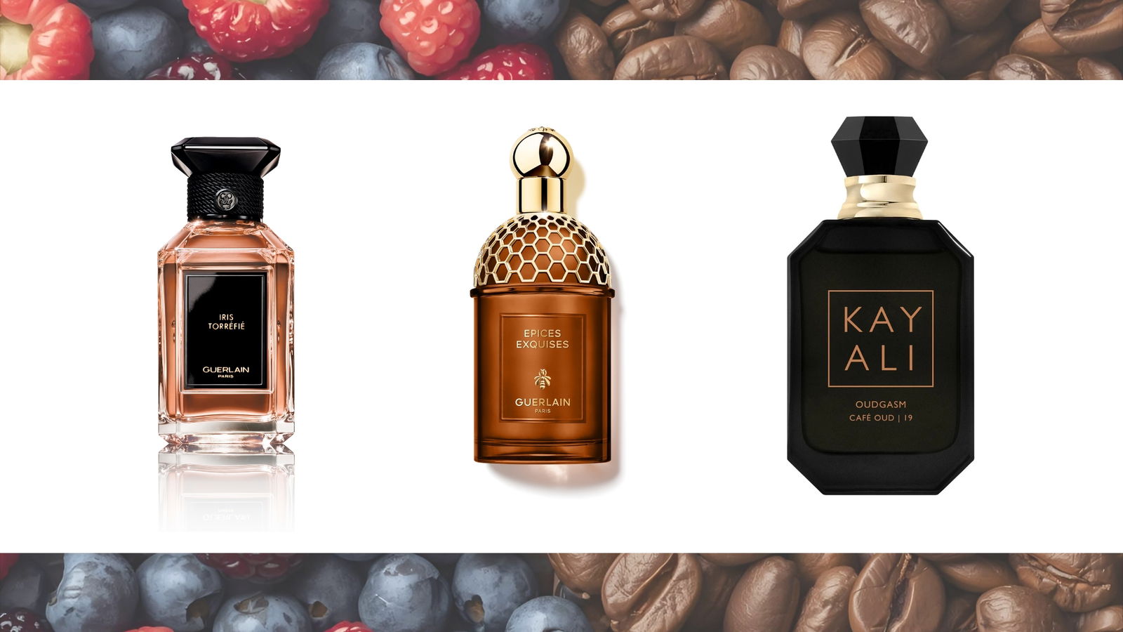Perfumes con aroma a café