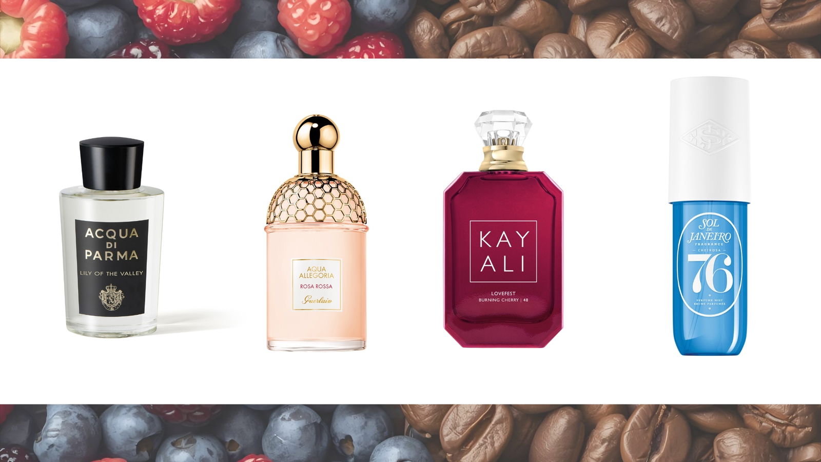 Perfumes frutos rojos