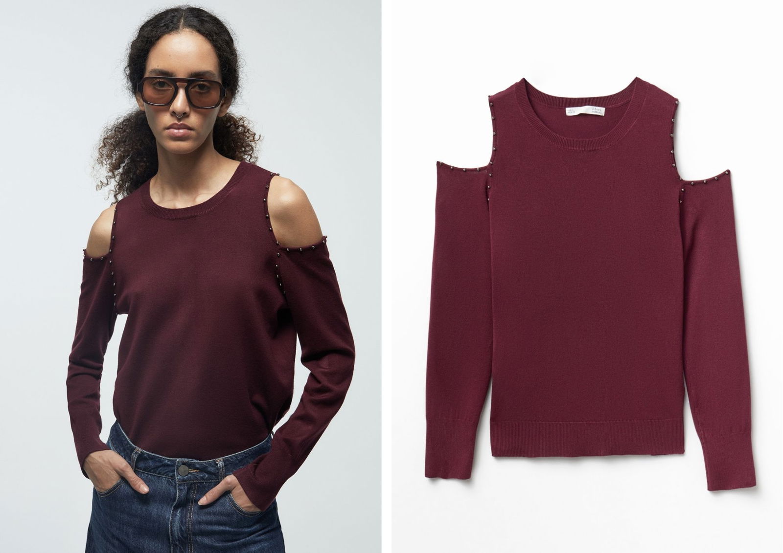 Encontramos en Sfera 5 fichajes burdeos ideales para la temporada de otoño