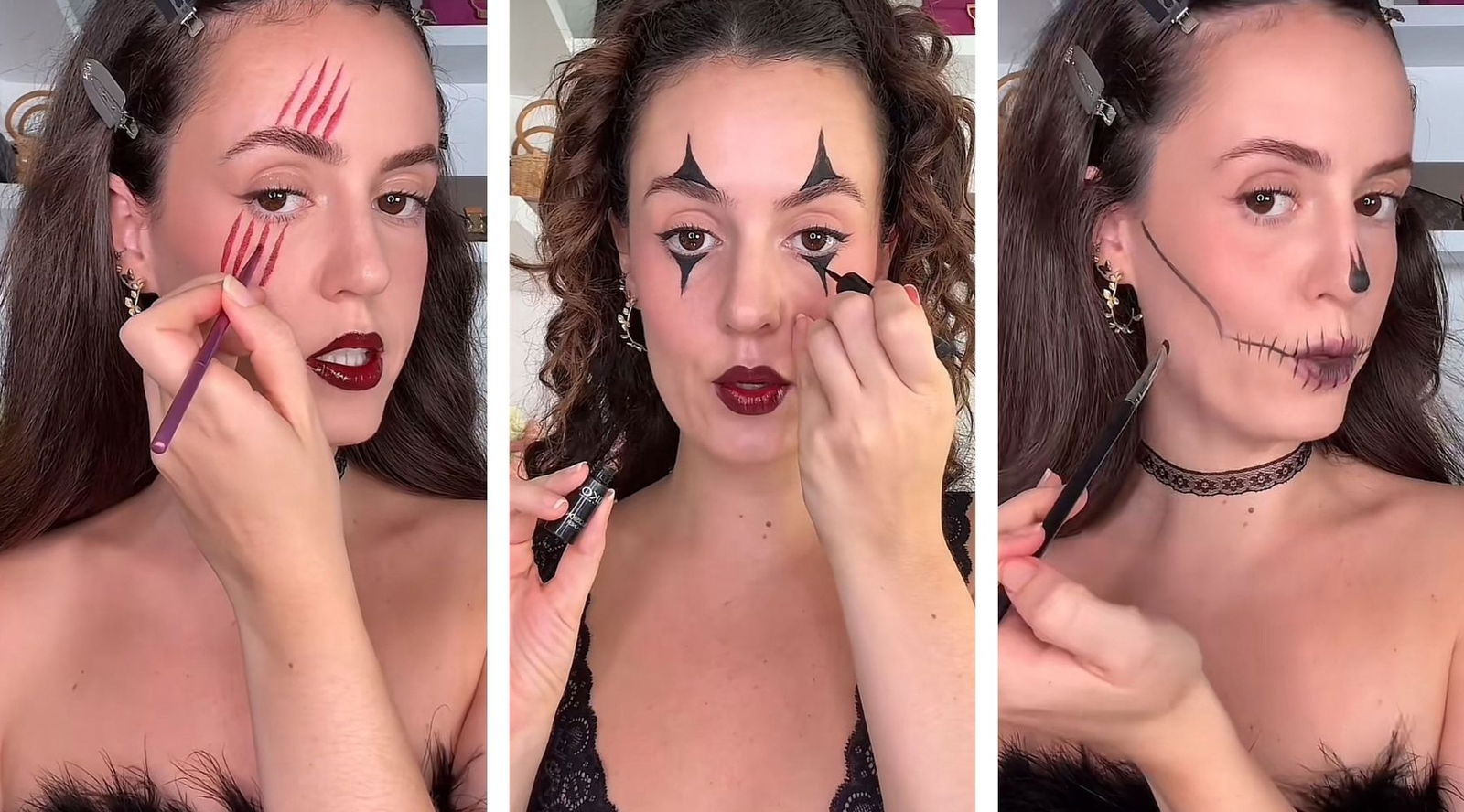 6 maquillajes de Halloween fáciles (y virales) que parecen profesionales pero puedes hacer tú misma en casa