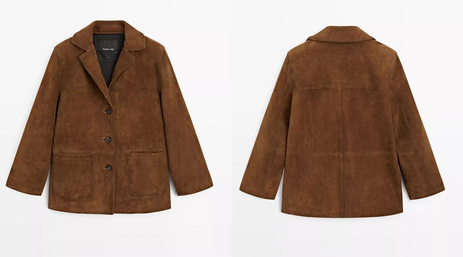 El conjunto marrón chocolate de Massimo Dutti que ha enamorado a María F. Rubíes y que tenemos en nuestra wishlist