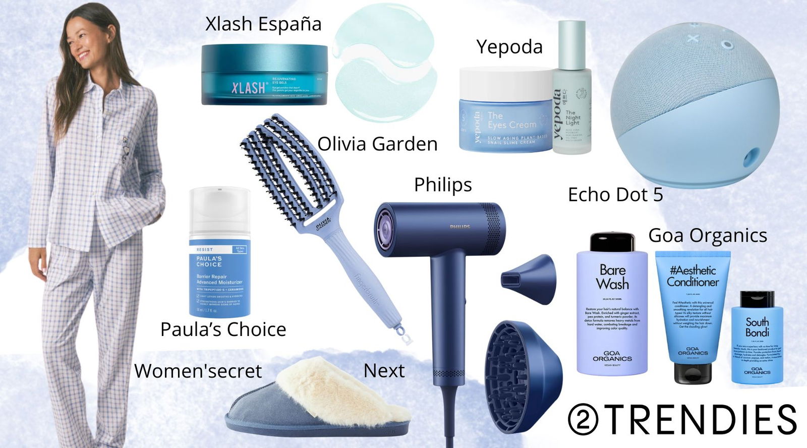 Azul sin límites: 7 looks (y gadgets) que van a convertirlo en tu color favorito esta temporada