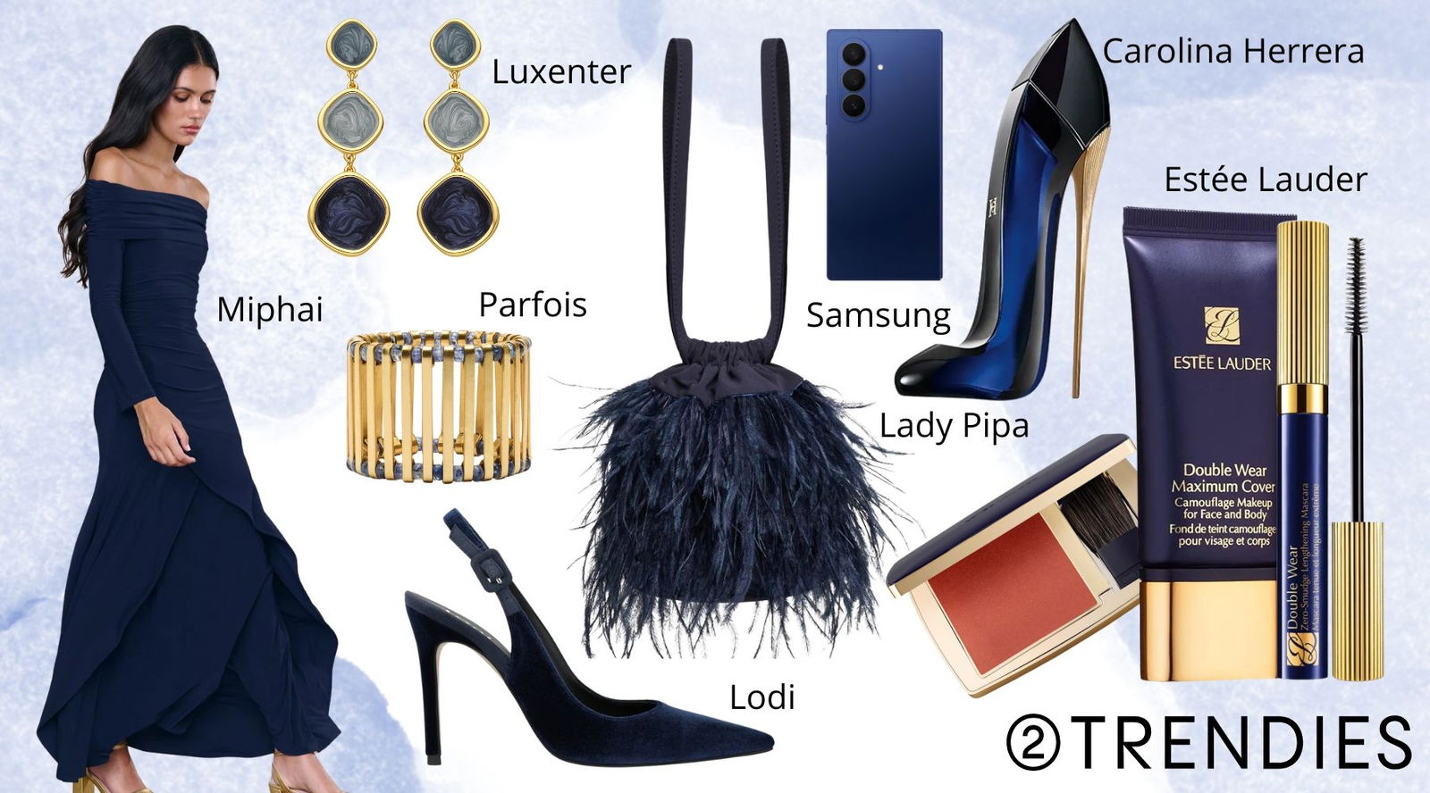 Azul sin límites: 7 looks (y gadgets) que van a convertirlo en tu color favorito esta temporada