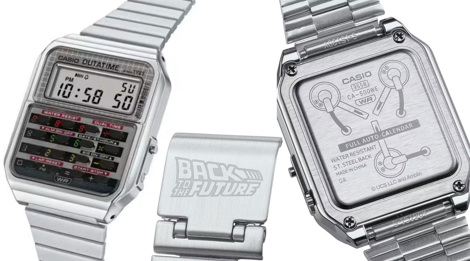 Casio celebra los 40 años de Regreso al Futuro con un reloj lleno de nostalgia ochentera