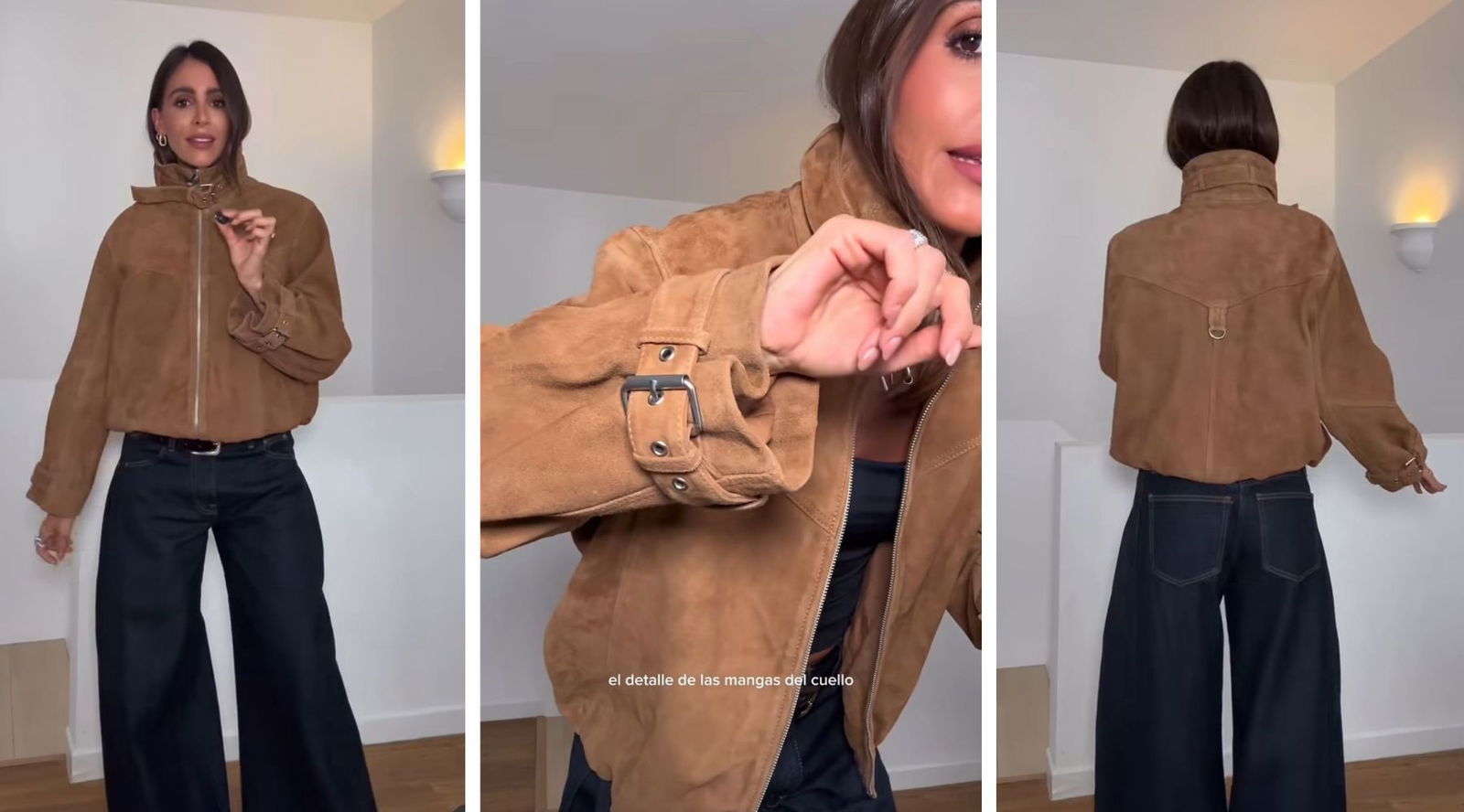 Rocío Osorno duda si quedarse esta cazadora de Zara y el debate se dispara en Instagram
