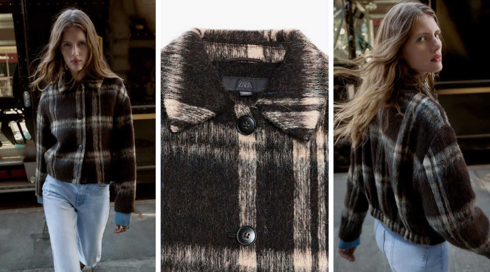 Zara tiene las chaquetas de lana que podrían pasar por piezas de lujo y el toque de abrigo perfecto para esta temporada