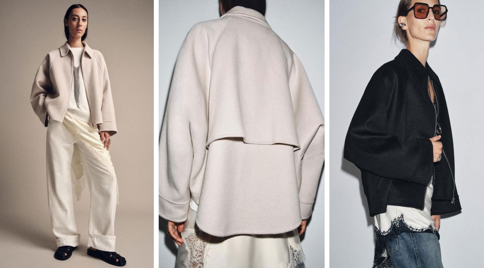 Zara tiene las chaquetas de lana que podrían pasar por piezas de lujo y el toque de abrigo perfecto para esta temporada