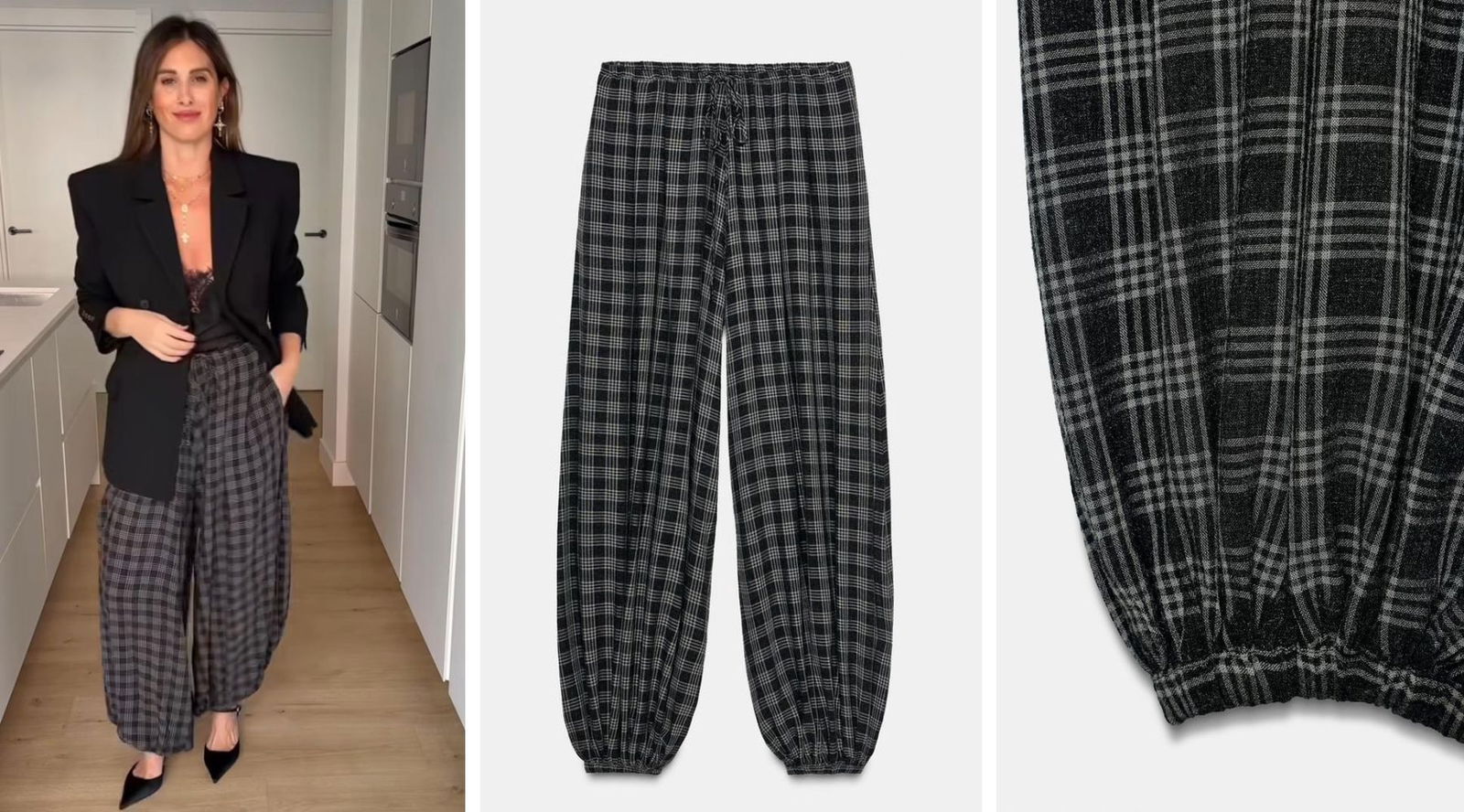 Adiós vaqueros: los 6 pantalones de Zara que Estíbaliz Prieto propone como alternativa a los jeans esta temporada