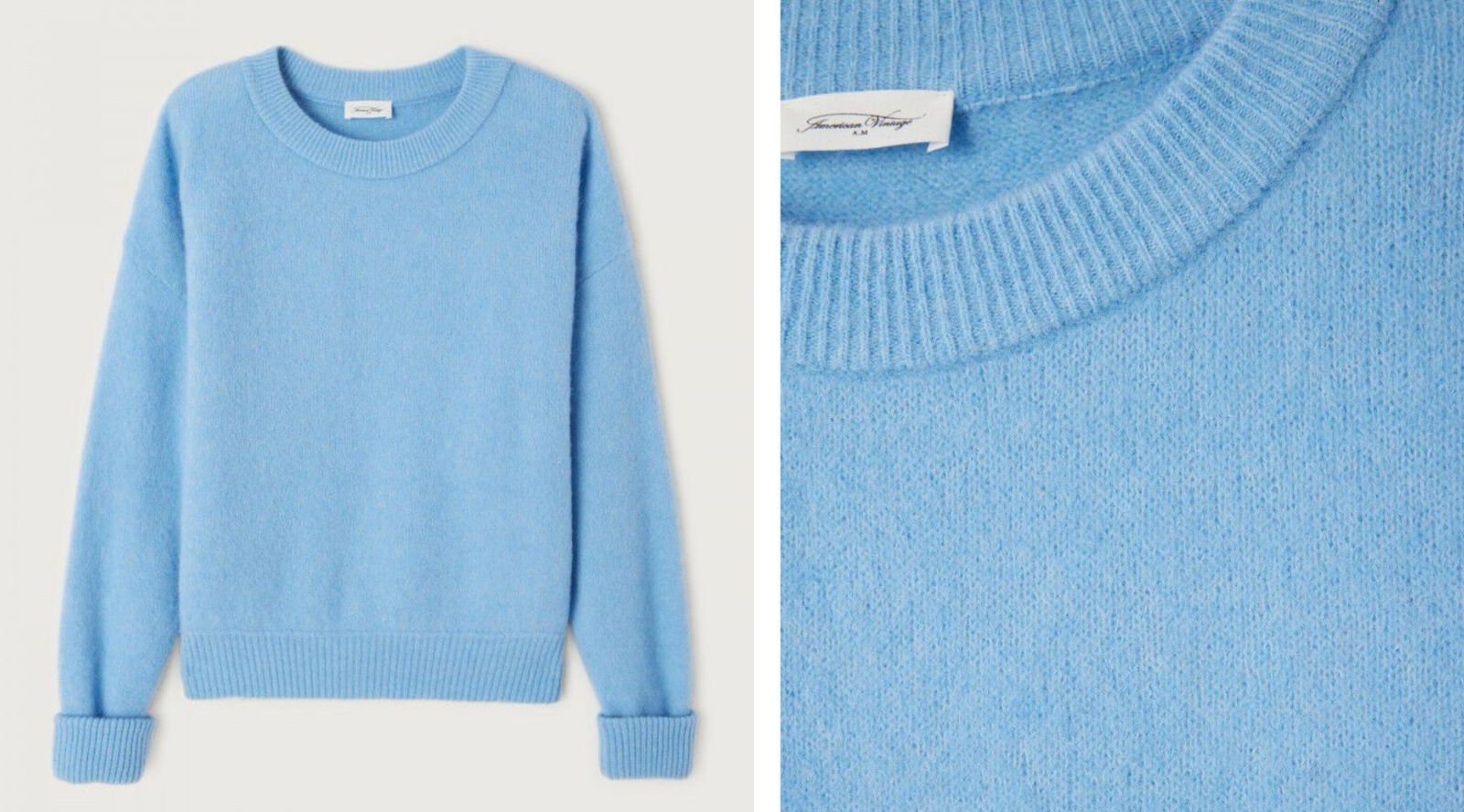 Así se lleva el jersey azul este otoño: tres looks que lo confirman
