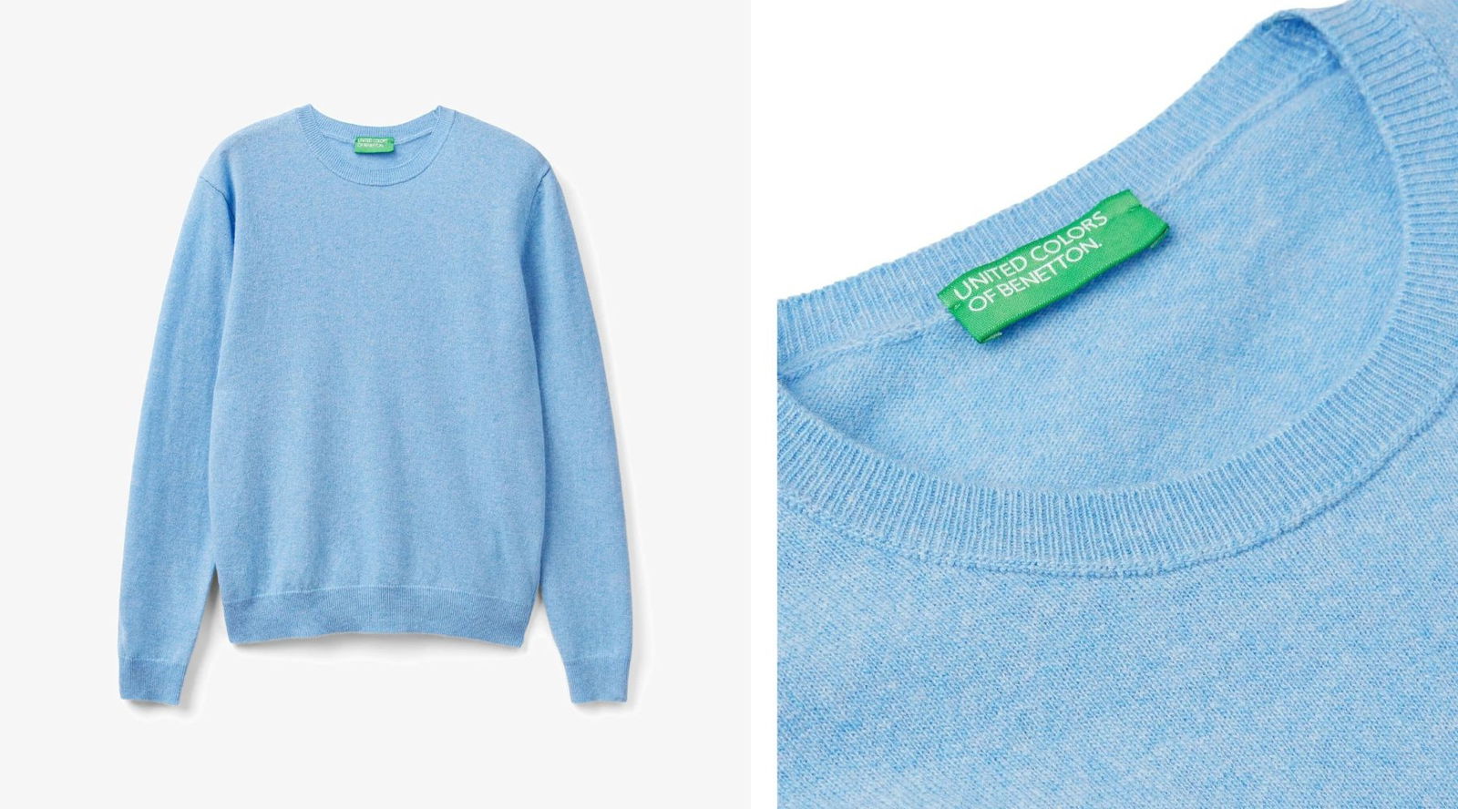 Así se lleva el jersey azul este otoño: tres looks que lo confirman