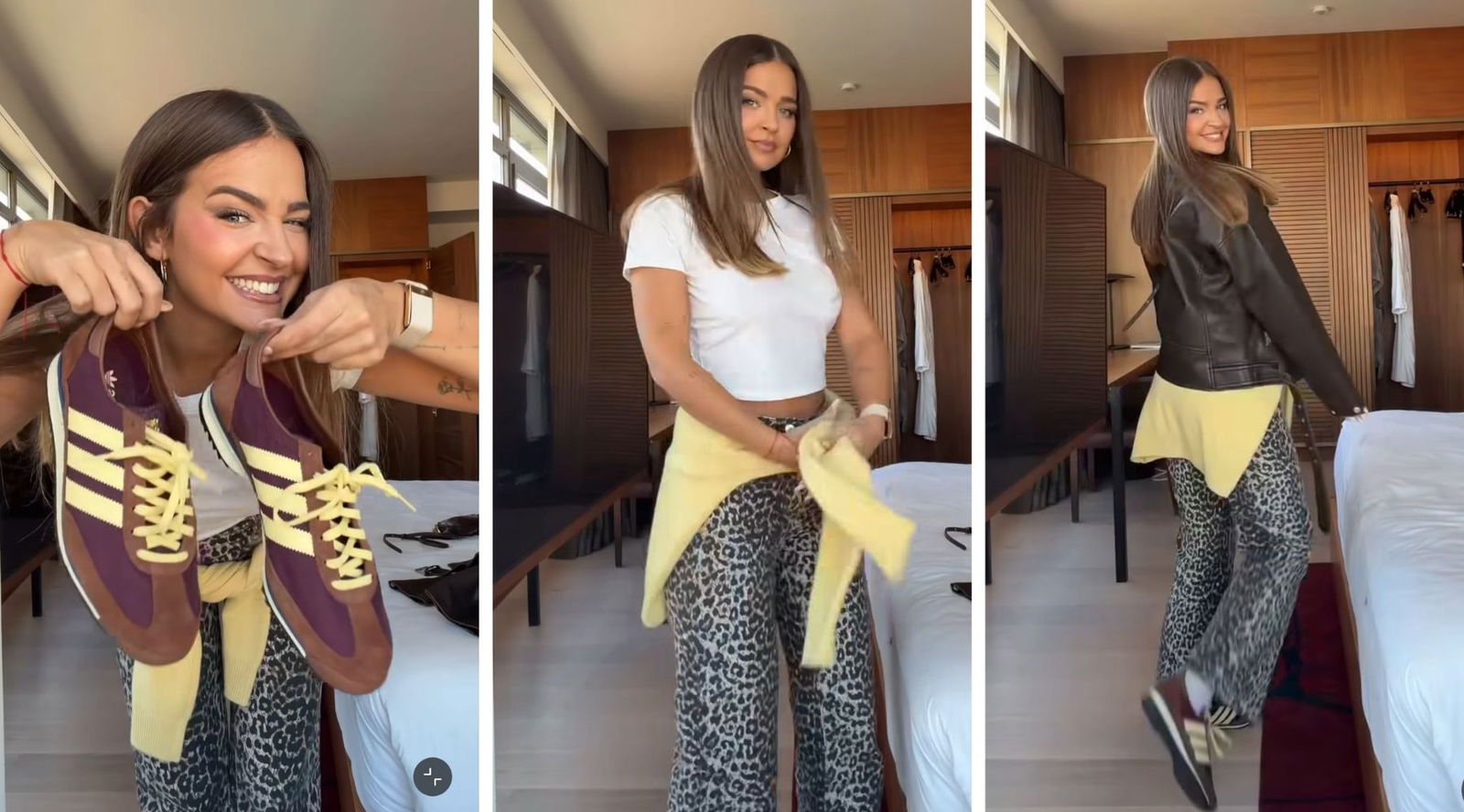 Laura Escanes tiene el look definitivo para llevar las adidas SL72 este otoño