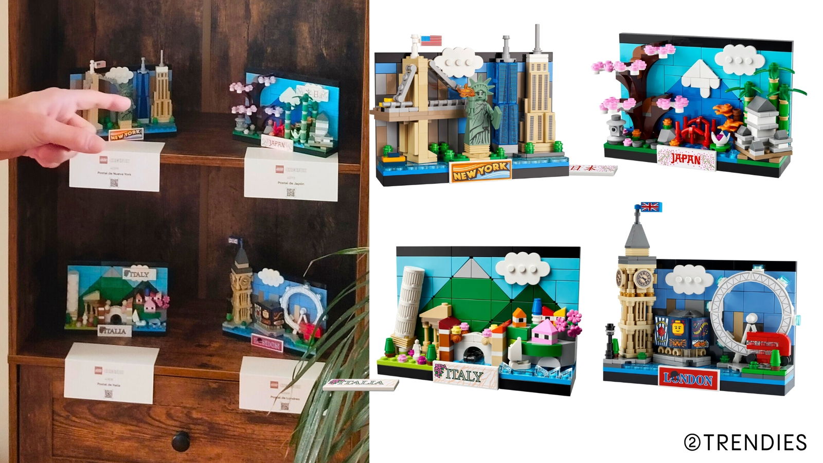LEGO® postales