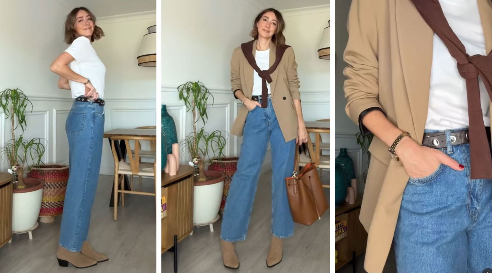 Estos vaqueros de COS hacen piernas infinitas y te enseñamos tres looks que lo confirman (palabra de Ane Hernando)
