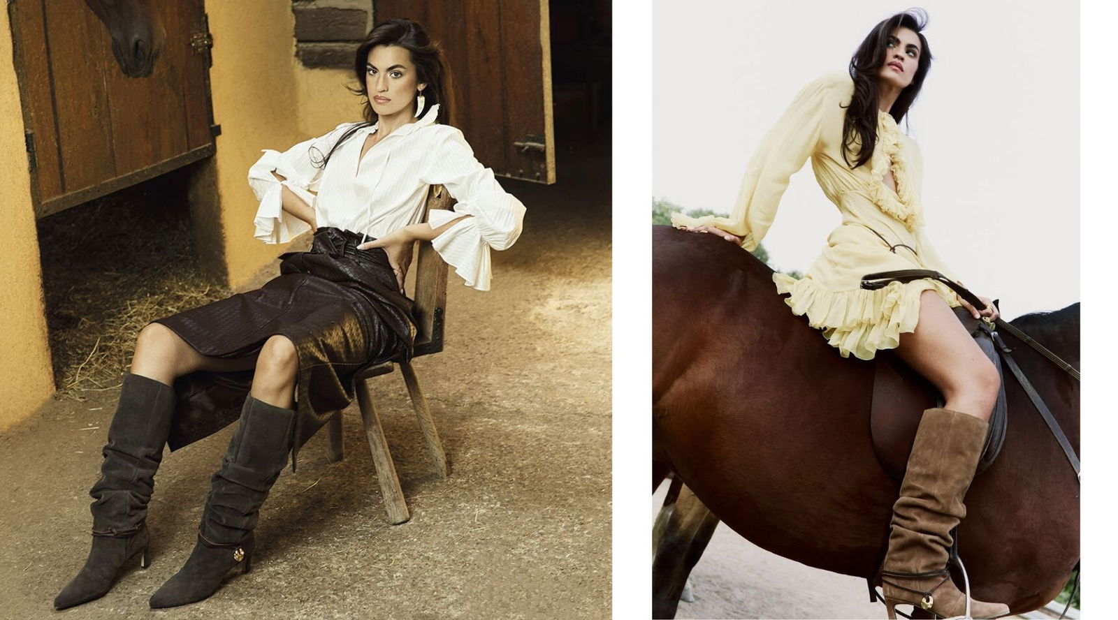 Marta Lozano vuelve a colaborar con Mustang y propone un otoño con sello propio