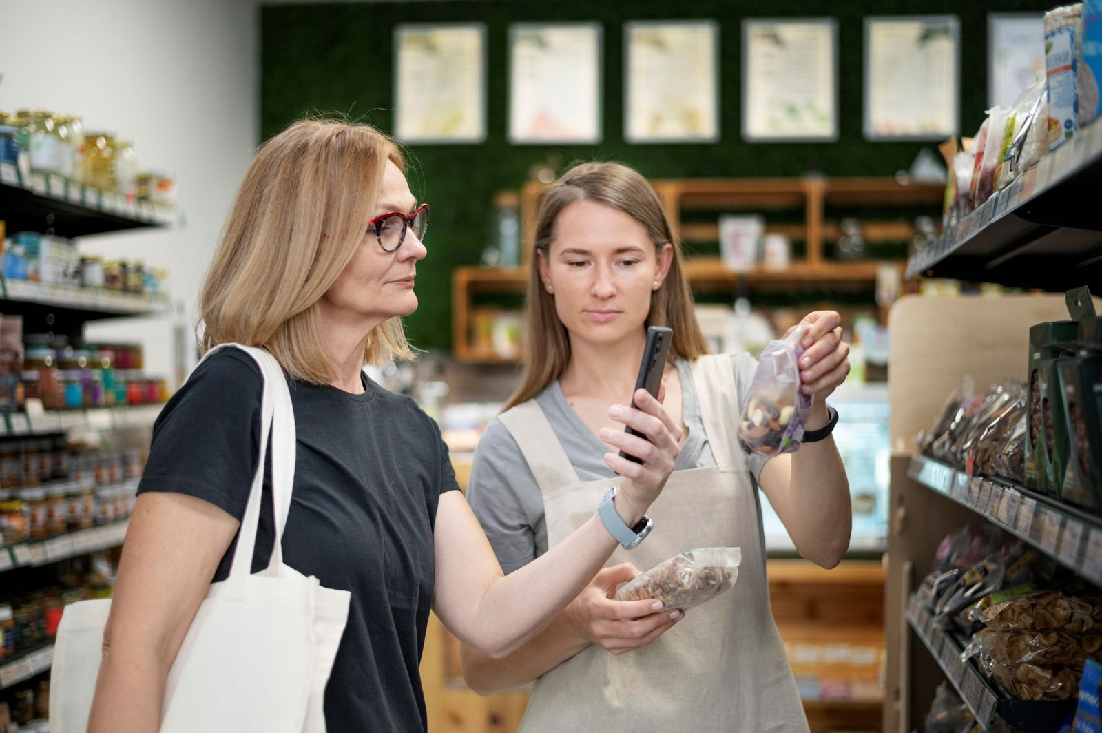 Escaneando productos