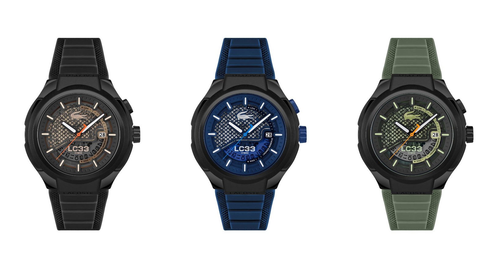 Lacoste presenta el LC33 Hybrid y amplía su colección de relojes con nuevos diseños para hombre, mujer y niño