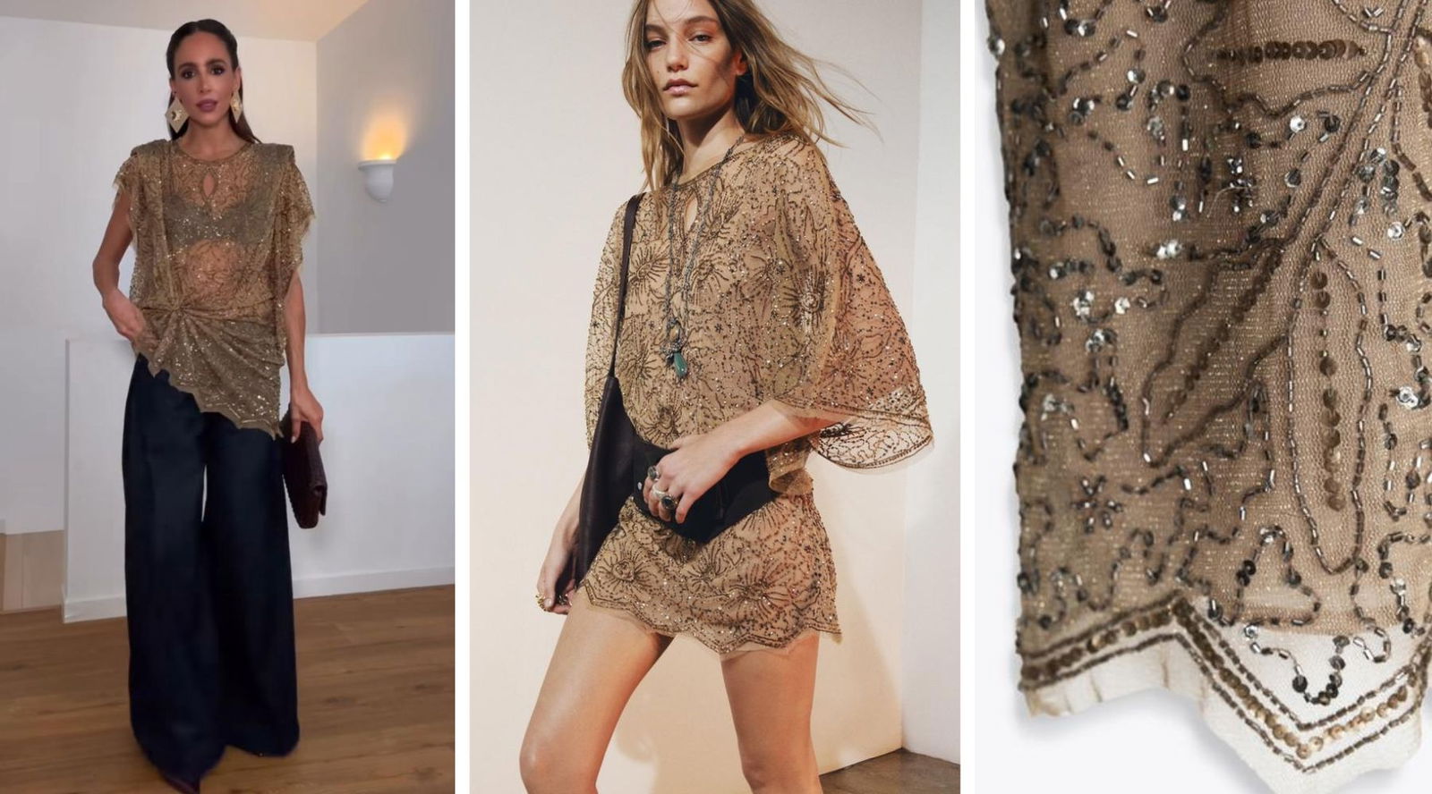 Cómo Rocío Osorno convierte dos vestidos de Zara en los looks más originales de la semana