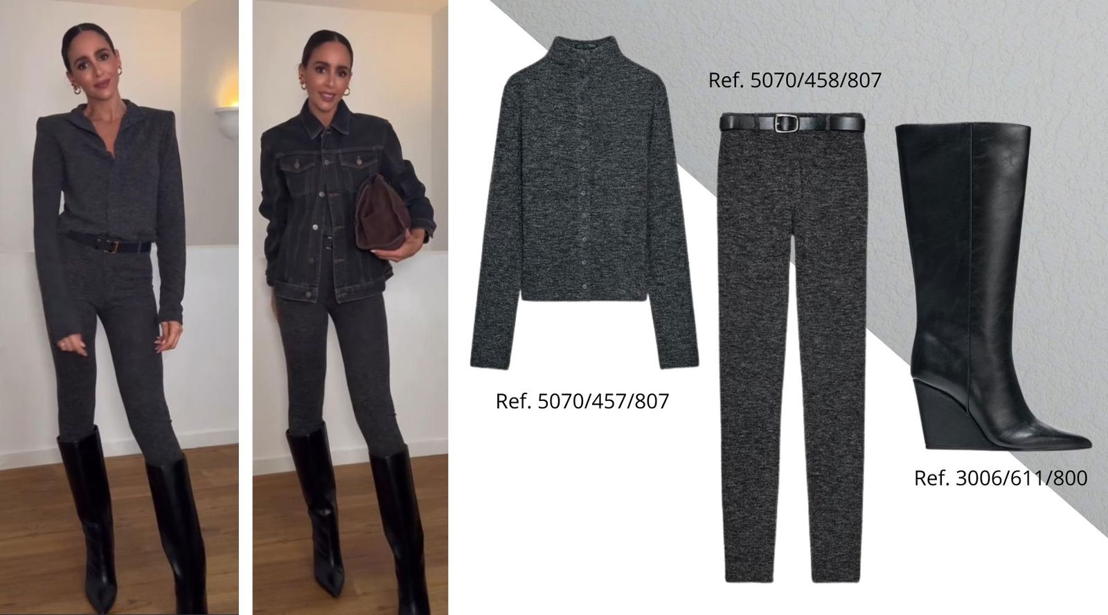Cuatro looks, cuatro tendencias: Rocío Osorno da en el clavo con su especial de otoño/invierno