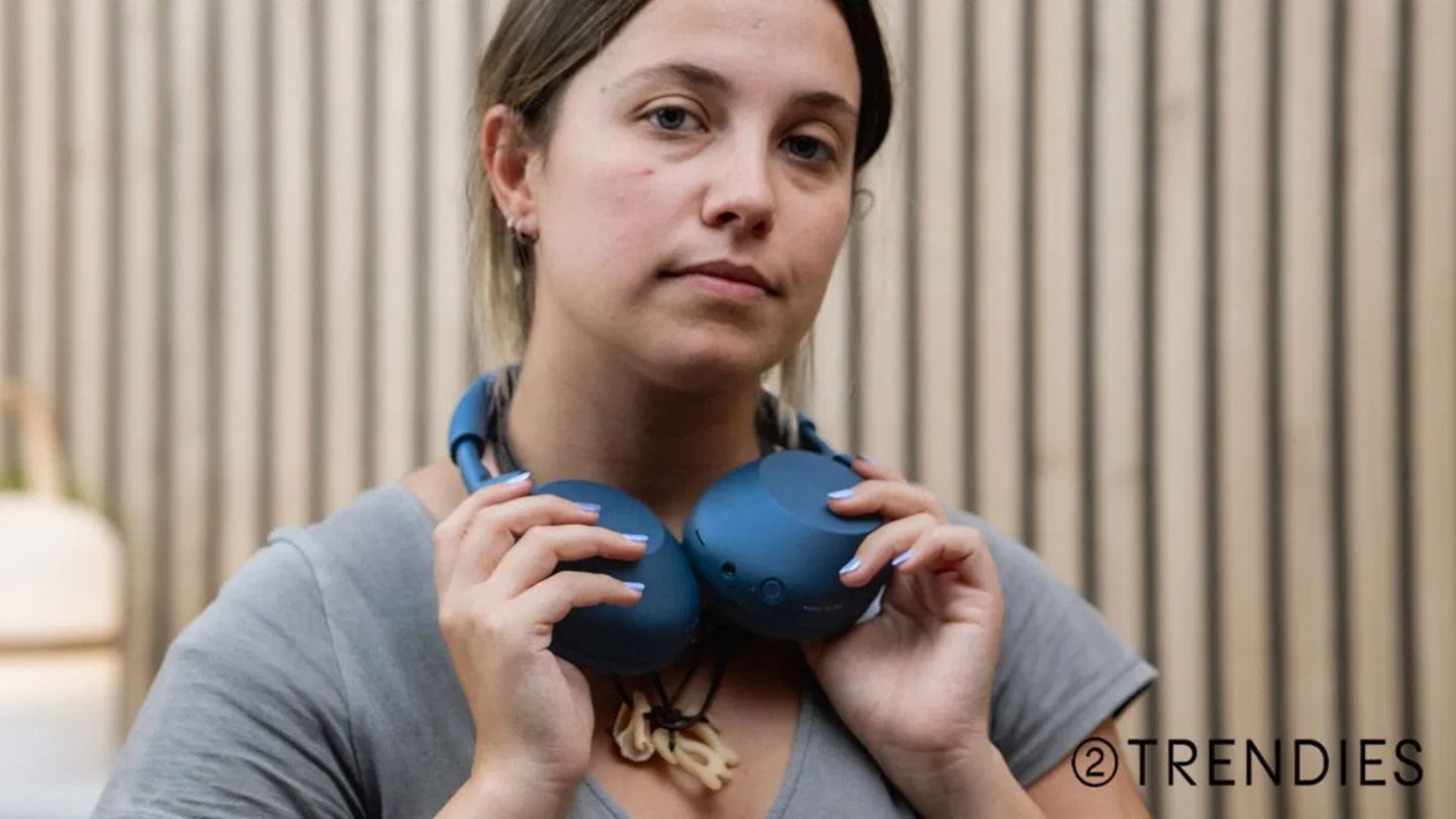 Auriculares azules de Sony