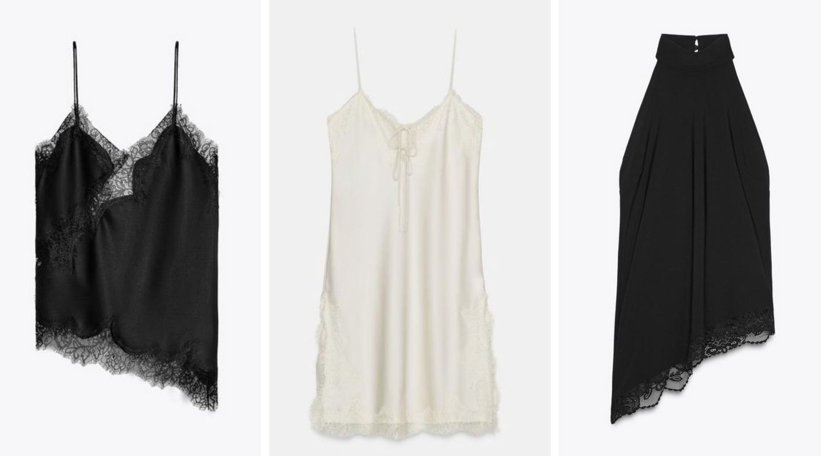 El truco de Natalia Palacios para transformar el top lencero viral de Zara en un vestido nuevo