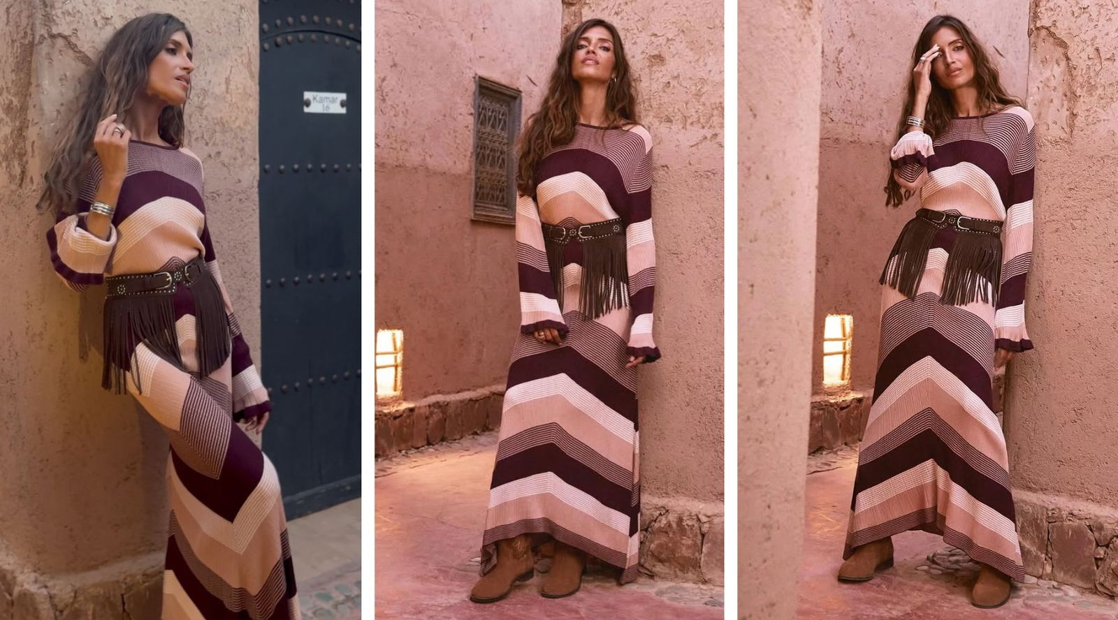 Sara Carbonero arrasa en Instagram con dos vestidos de punto de Slowlove ideales para octubre