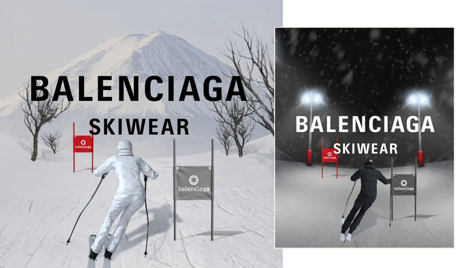 Balenciaga skiwear- videojuego