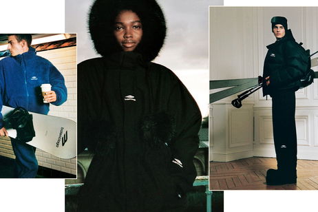 Alta moda en la nieve: Balenciaga presenta su colección de skiwear para 2025