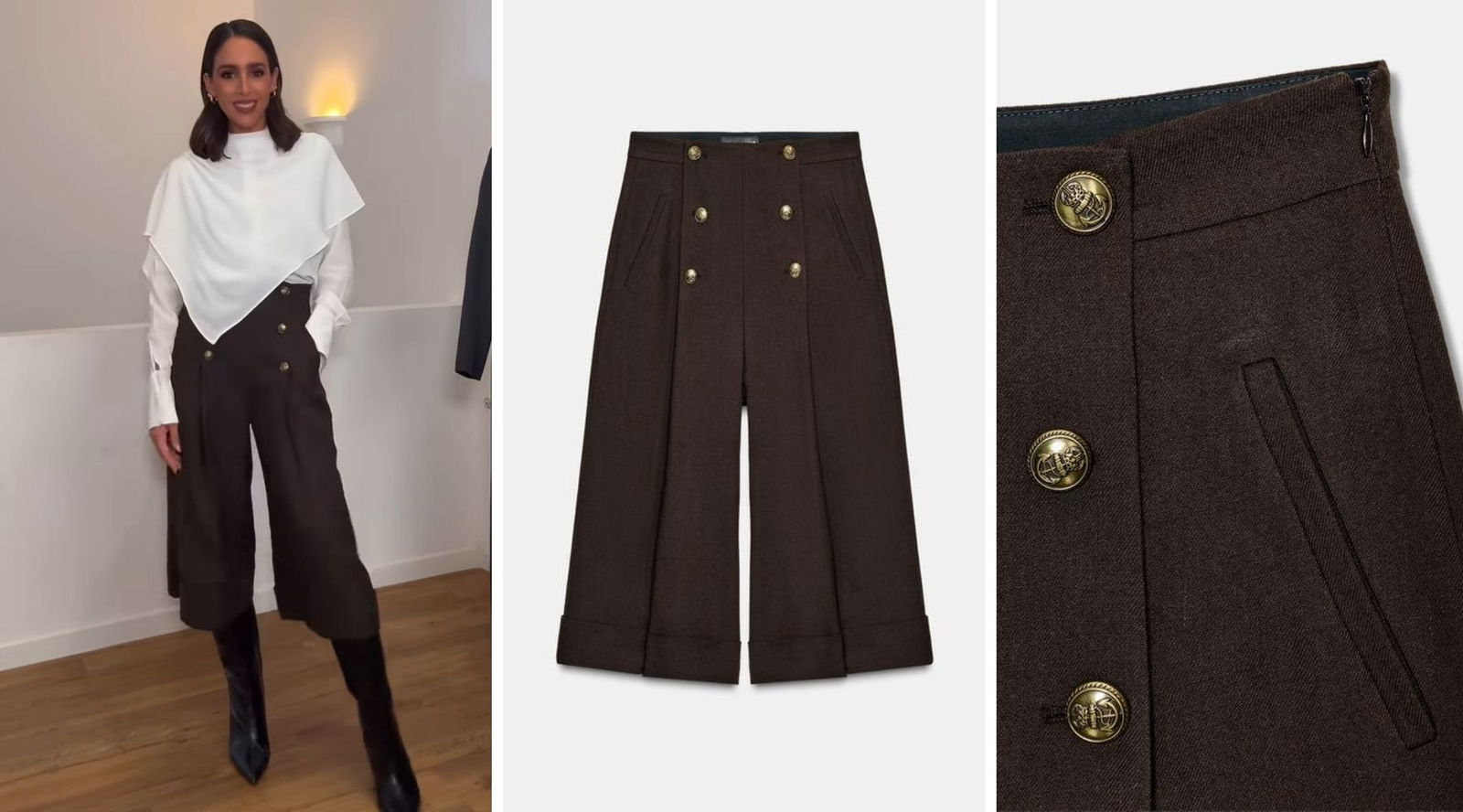 Rocío Osorno tiene la clave para llevar las bermudas de Zara de tarde y de noche (y acertar siempre)