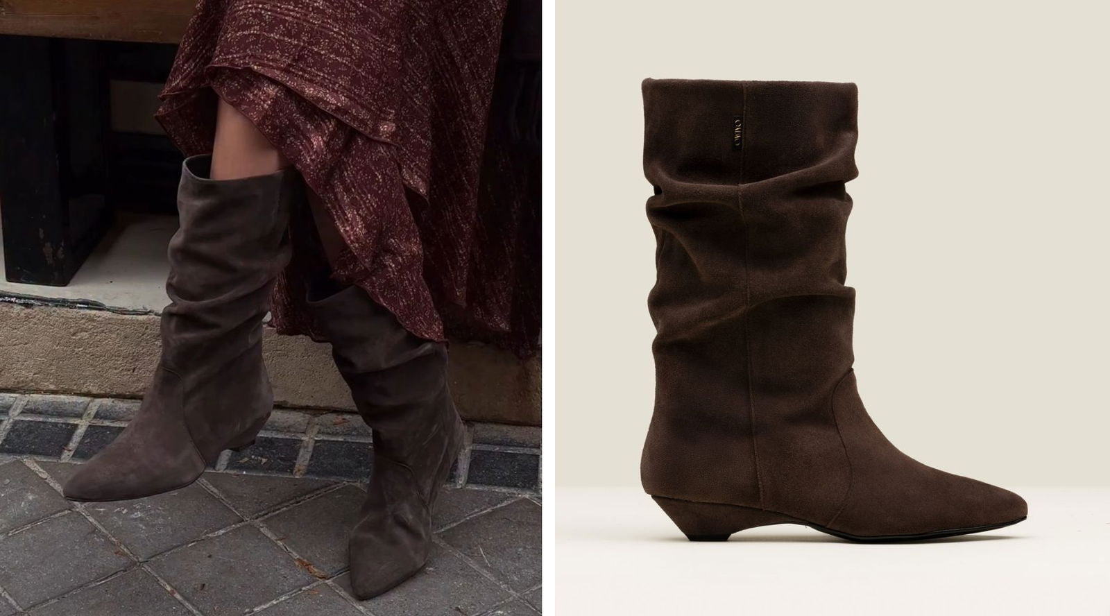 El look boho de Teresa Bass que nos ha hecho querer un poncho marrón ya